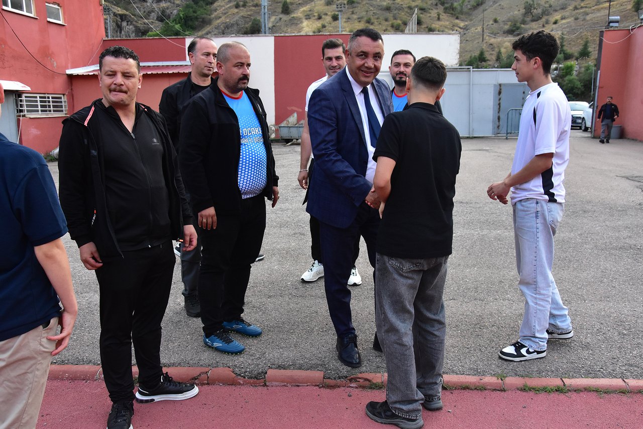 BAŞKANIMIZ, ÜLKÜ OCAKLARI İSMAİL GASPIRALI GENÇLİK KAMPINA ZİYARET ETTİ