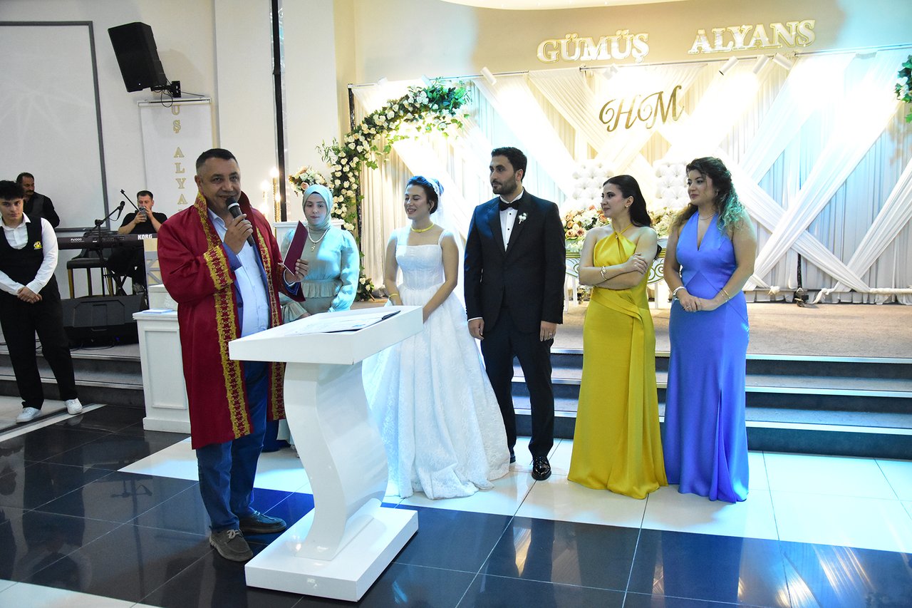 BAŞKANIMIZ, DÜĞÜN TÖRENLERİNE KATILARAK NİKÂH KIYDI
