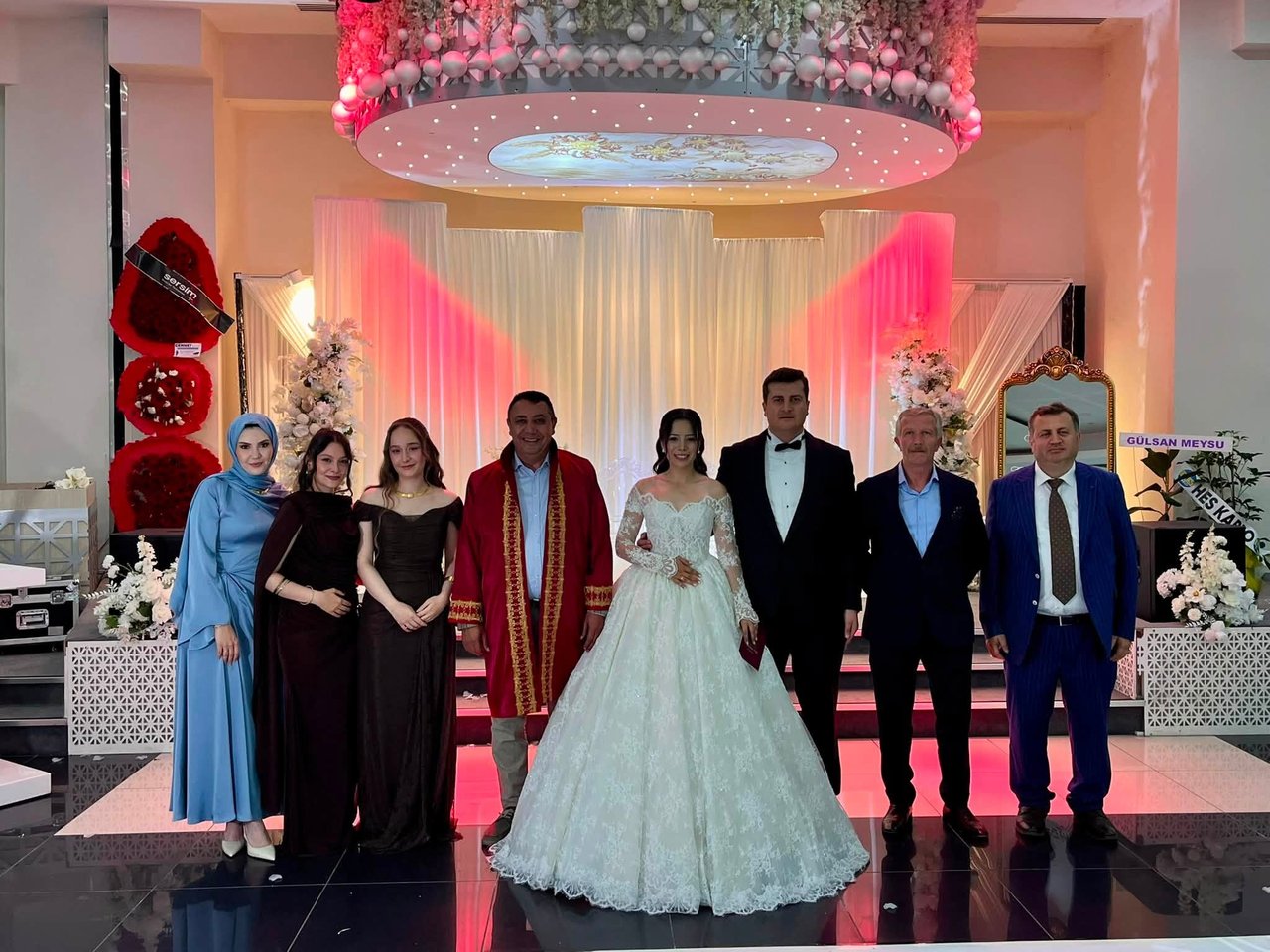 BAŞKANIMIZ, DÜĞÜN TÖRENİNE KATILARAK NİKÂH KIYDI