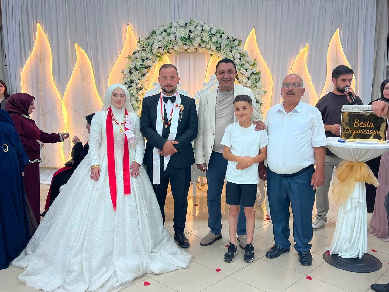 BAŞKANIMIZ, DÜĞÜN TÖRENLERİNE KATILDI