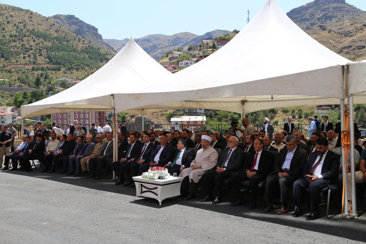 BAŞKANIMIZ, MÜFTÜLÜK YERLEŞKESİNİN AÇILIŞ PROGRAMINA KATILDI, NİKAH KIYDI