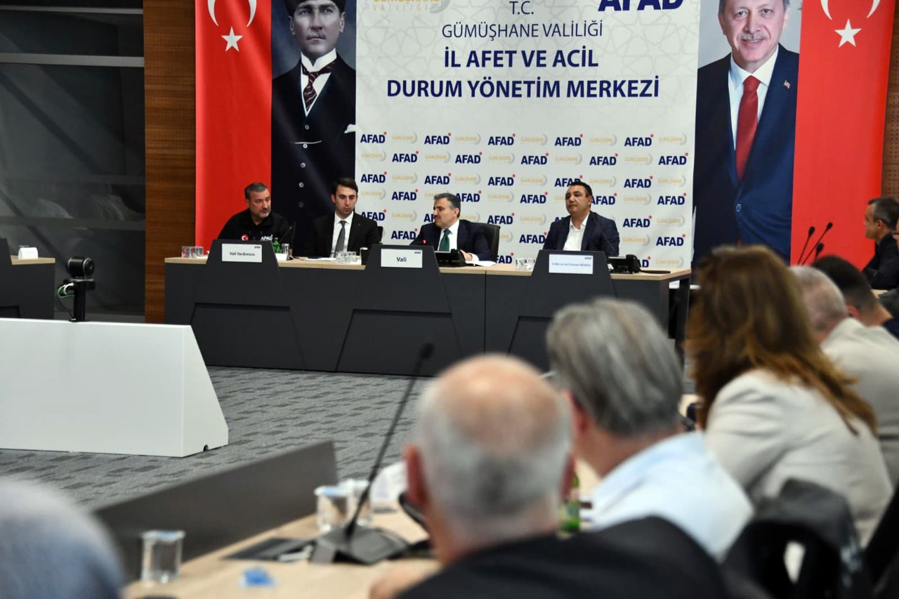 BAŞKANIMIZ, İL AFET RİSK AZALTMA PLANI ÜST DÜZEY BİLGİLENDİRME TOPLANTISINA KATILDI