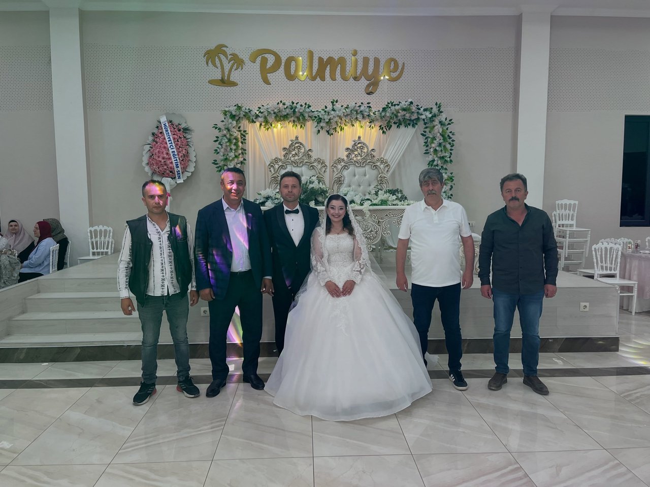 BAŞKANIMIZ, DÜĞÜN TÖRENLERİNE KATILDI
