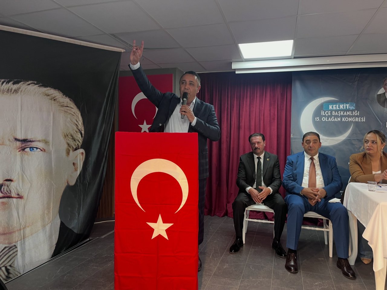 BAŞKANIMIZ, KELKİT İLÇE 15. OLAĞAN İLÇE KONGRESİ’NE KATILIM SAĞLADI