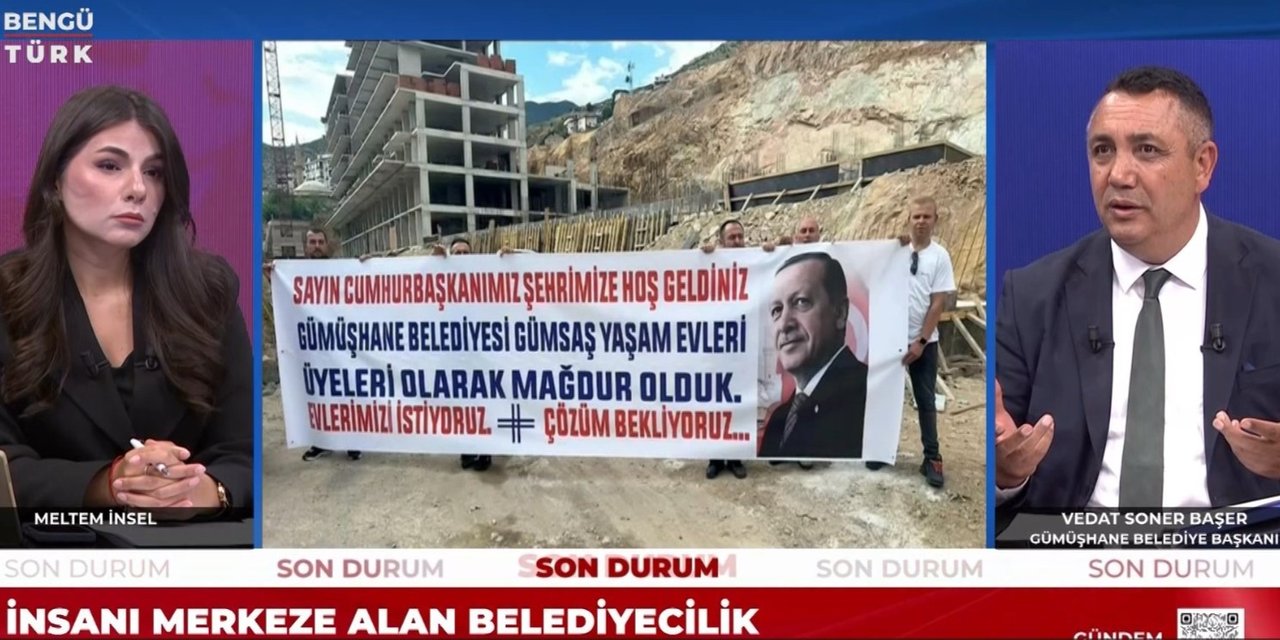 BAŞKANIMIZ, GÜMÜŞHANE'MİZİN GÜNDEMİNE İLİŞKİN DEĞERLENDİRMELERDE BULUNDU
