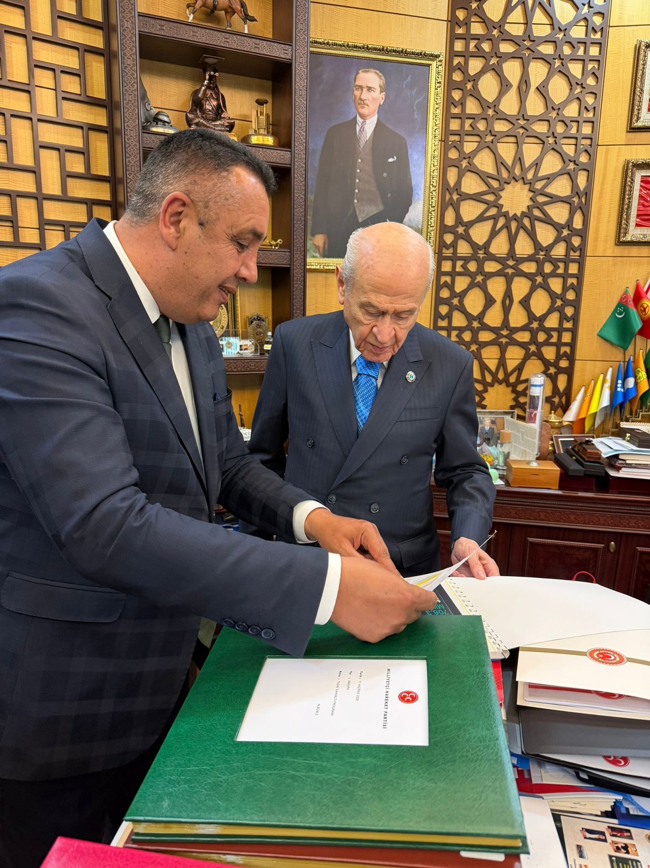 BAŞKANIMIZ, MHP GENEL BAŞKANIMIZ, LİDERİMİZ SAYIN DR. DEVLET BAHÇELİ’Yİ ZİYARET ETTİ