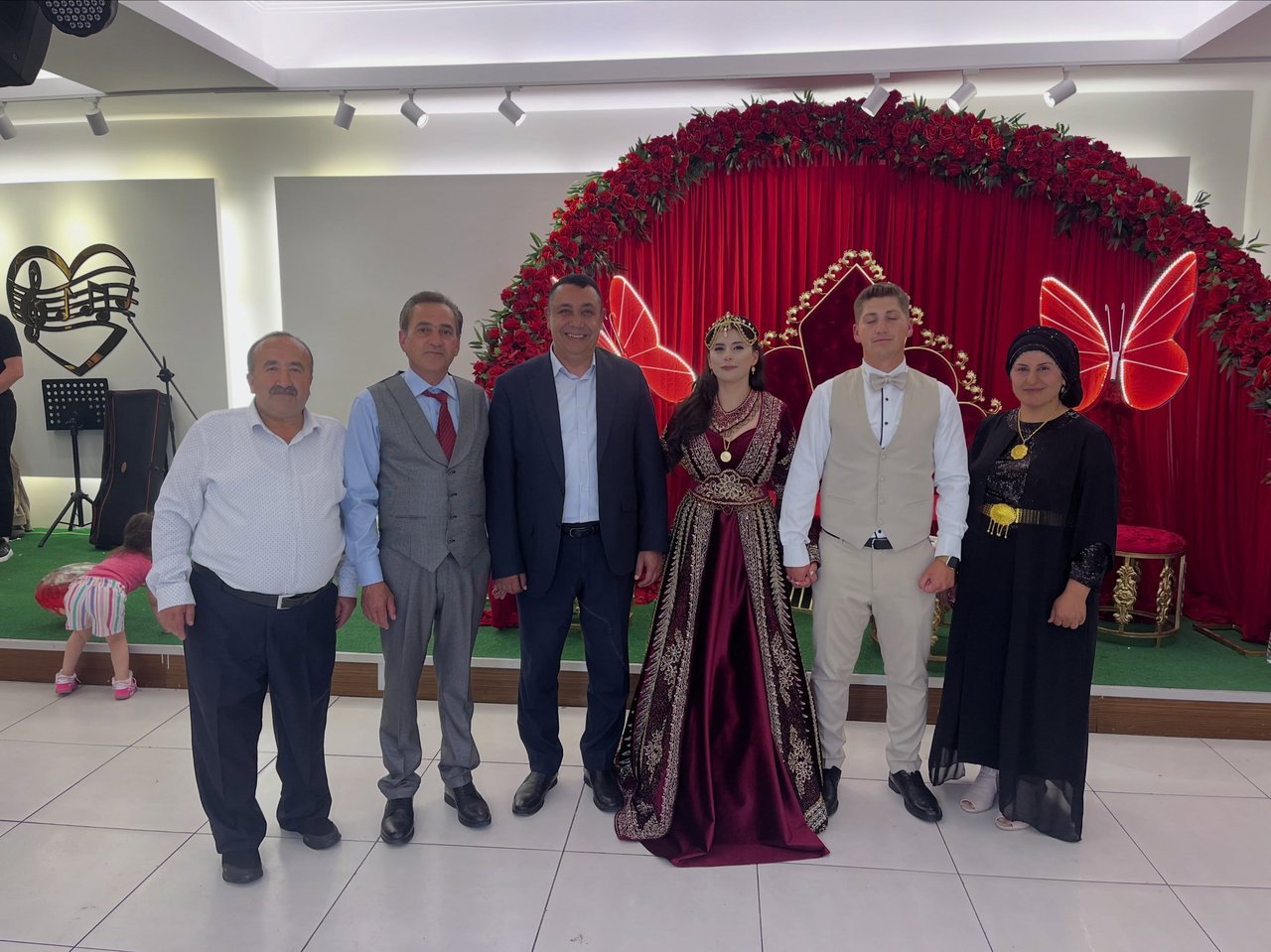 BAŞKANIMIZ, DÜĞÜN TÖRENLERİNE KATILDI