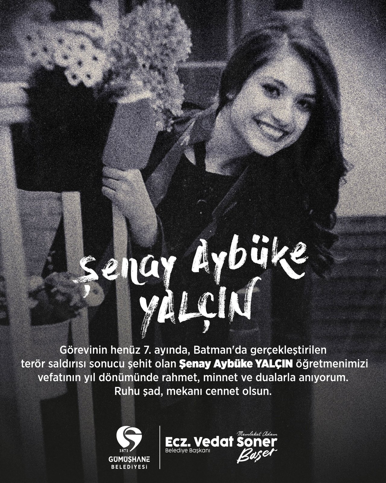 BAŞKANIMIZ, ŞENAY AYBÜKE YALÇIN ÖĞRETMENİMİZİ VEFATININ YIL DÖNÜMÜNDE RAHMET, DUALARLA ANDI
