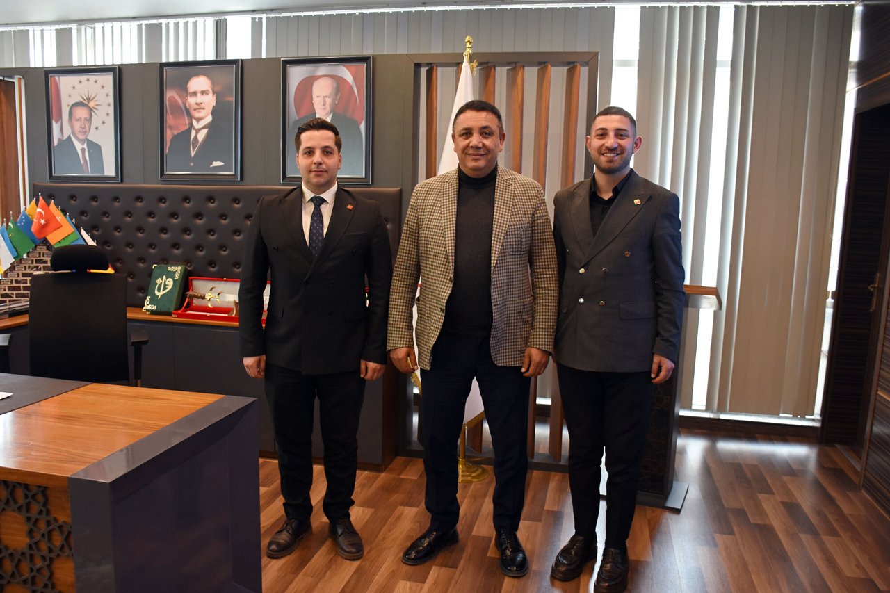 BAŞKANIMIZ, MİSAFİR AĞIRLADI