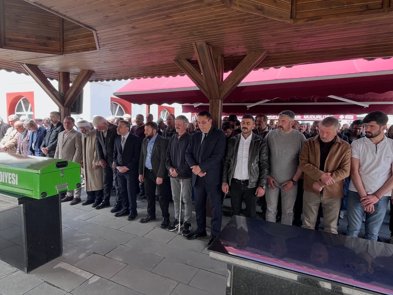 BAŞKANIMIZ, NAZMİYE AYDIN’I EBEDİYETE UĞURLADI