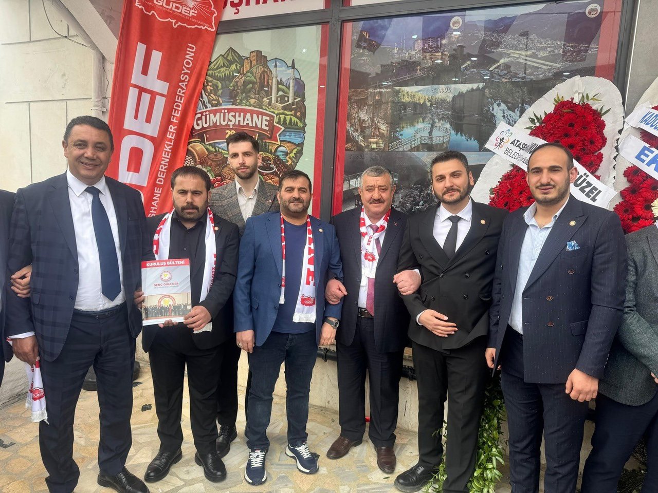 BAŞKANIMIZ, GÜMÜŞHANE DERNEKLER FEDERASYONU (GÜDEF) YENİ HİZMET BİNASI AÇILIŞINA KATILDI