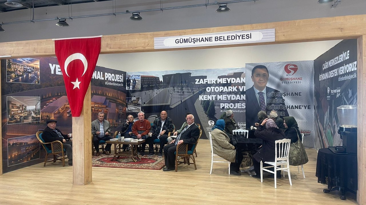 BELEDİYEMİZ, 16-19 NİSAN TARİHLERİNDE İSTANBUL’DA DÜZENLENEN GÜMÜŞHANE TANITIM GÜNLERİNE KATILDI