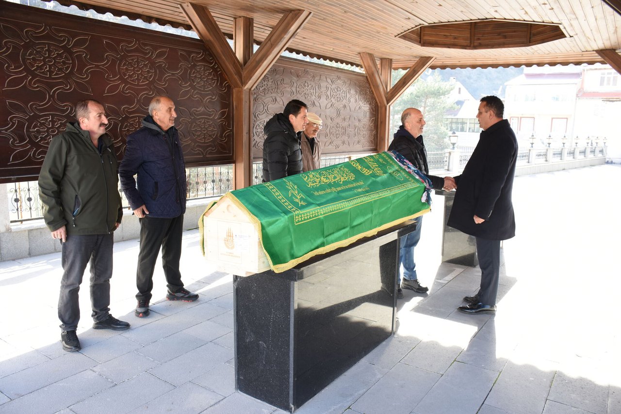 BAŞKANIMIZ, İLİMİZ ÇAMLIKÖY SAKİNLERİNDEN, NAİME ÖZDAMAR'I EBEDİYETE UĞURLADI