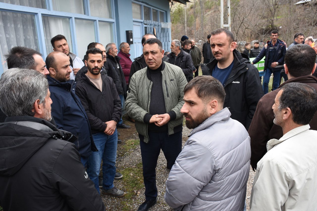 BAŞKANIMIZ, İLİMİZ BOYLUCA KÖYÜ SAKİNLERİNDEN, KADİR GÜNDAY'I EBEDİYETE UĞURLADI