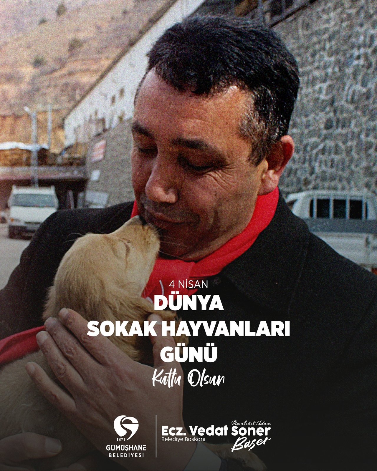 BAŞKANIMIZDAN, 4 NİSAN DÜNYA SOKAK HAYVANLARI GÜNÜ MESAJI