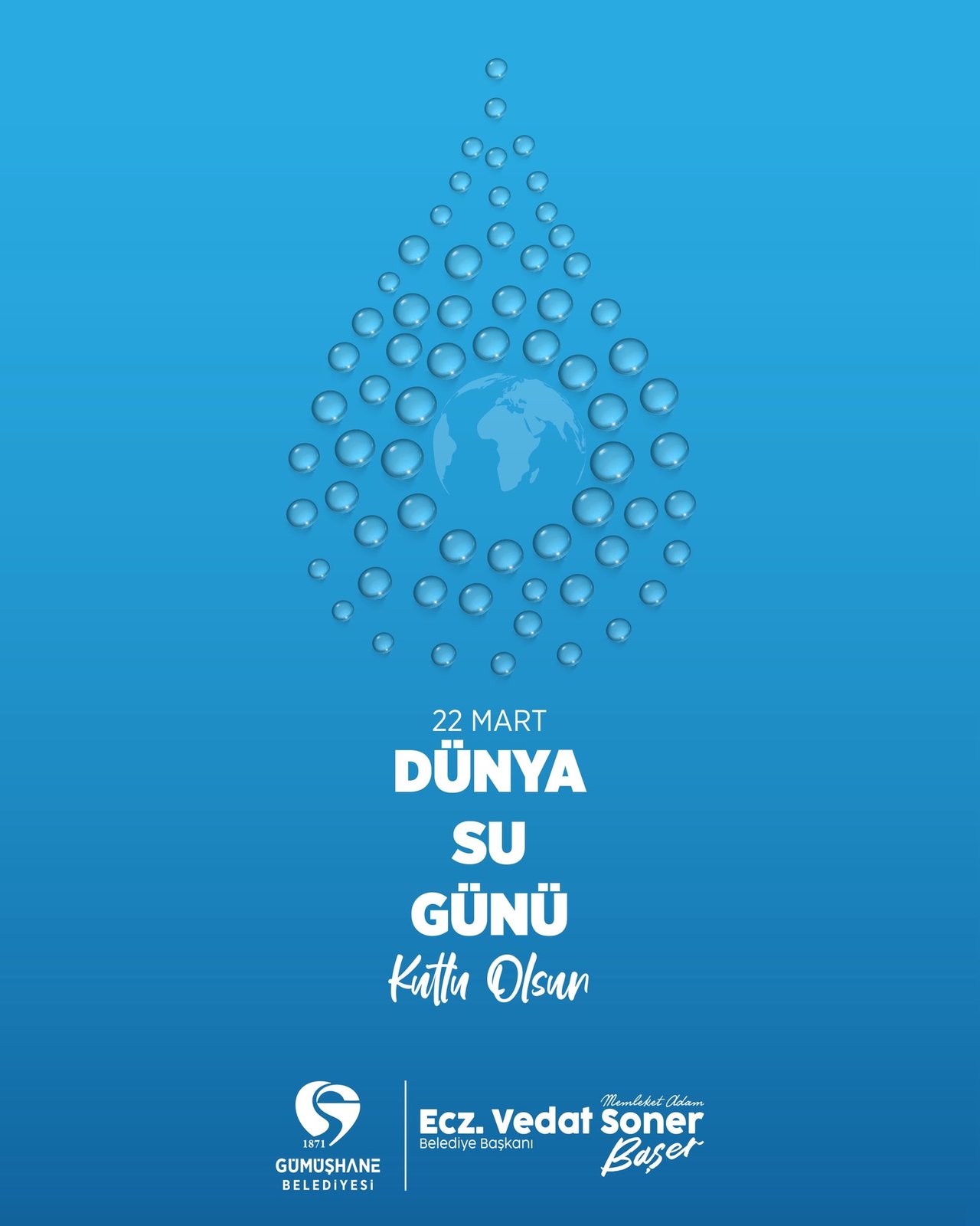 BAŞKANIMIZ, 22 MART DÜNYA SU GÜNÜ KUTLADI