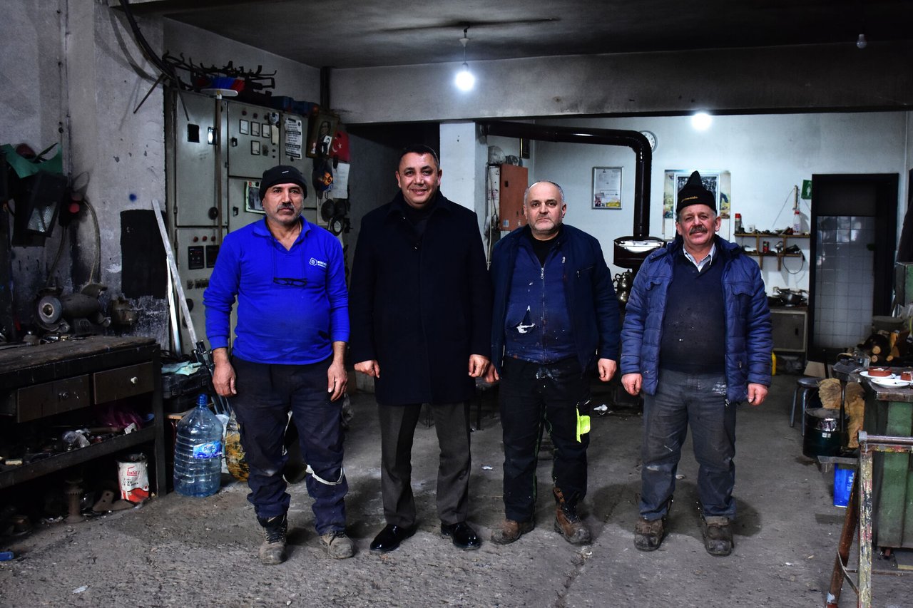 BAŞKANIMIZ, BAĞLARBAŞI SANAYİ SİTESİNDE FAALİYET GÖSTEREN ESNAFLARIMIZI ZİYARET ETTİ