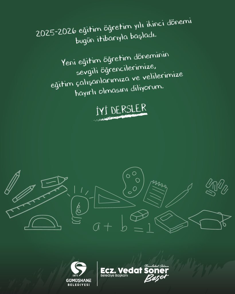 BAŞKANIMIZDAN YENİ EĞİTİM ÖĞRETİM DÖNEMİ MESAJI