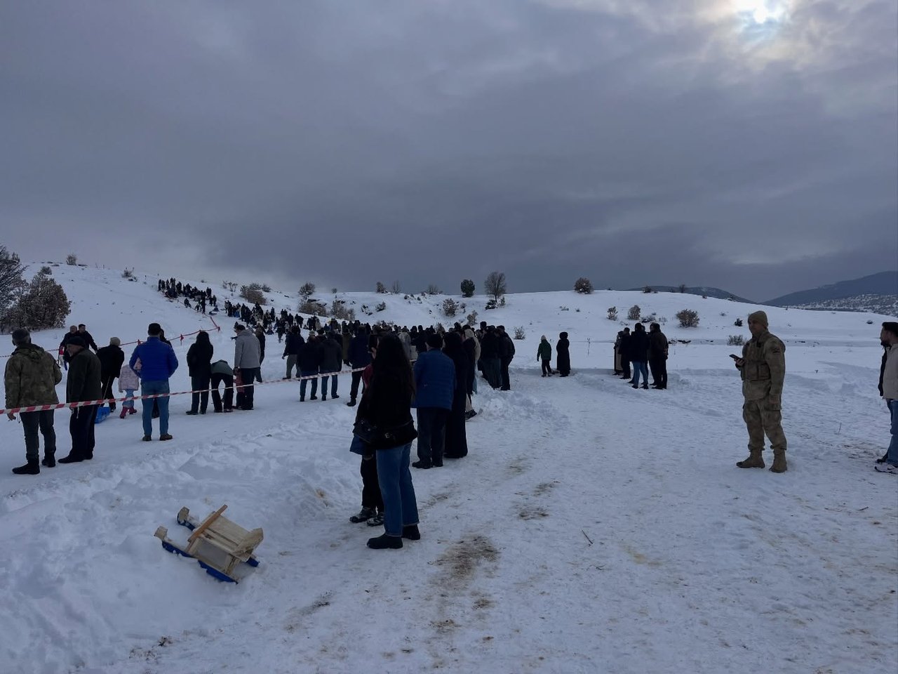 BAŞKANIMIZ, KELKİT İLÇEMİZE BAĞLI SÖĞÜTLÜ BELDEMİZDE DÜZENLENEN KIŞ FESTİVALİ’NE KATILDI