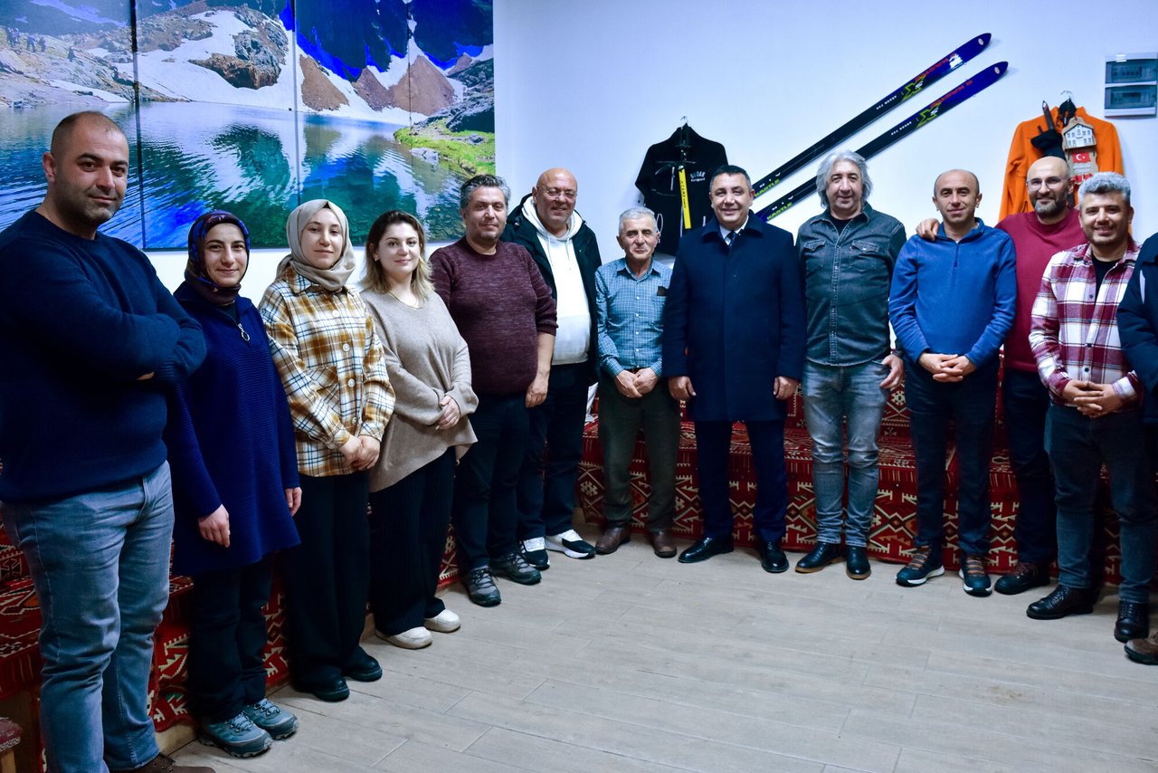 BAŞKANIMIZ, GÜMÜŞHANE DAĞCILIK, DOĞA SPORLARI VE GENÇLİK DERNEĞİNİ ZİYARET ETTİ