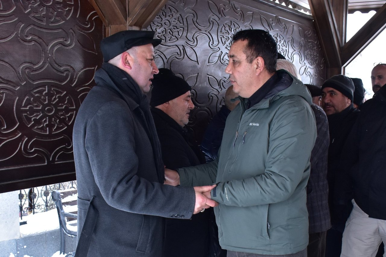 BAŞKANIMIZ, İLİMİZ AKTUTAN KÖYÜ SAKİNLERİNDEN ŞÜKRİYE BEKTAŞ'I EBEDİYETE UĞURLADI
