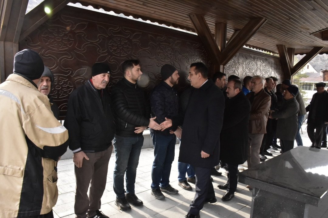 BAŞKANIMIZ, İLİMİZ DÖRTKONAK KÖYÜ SAKİNLERİNDEN GÖNÜL TÜRKAN’I EBEDİYETE UĞURLADI
