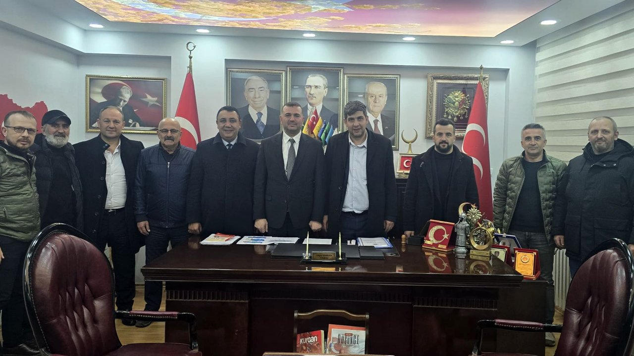 BAŞKANIMIZ TRABZON’DA ZİYARETLERDE BULUNDU
