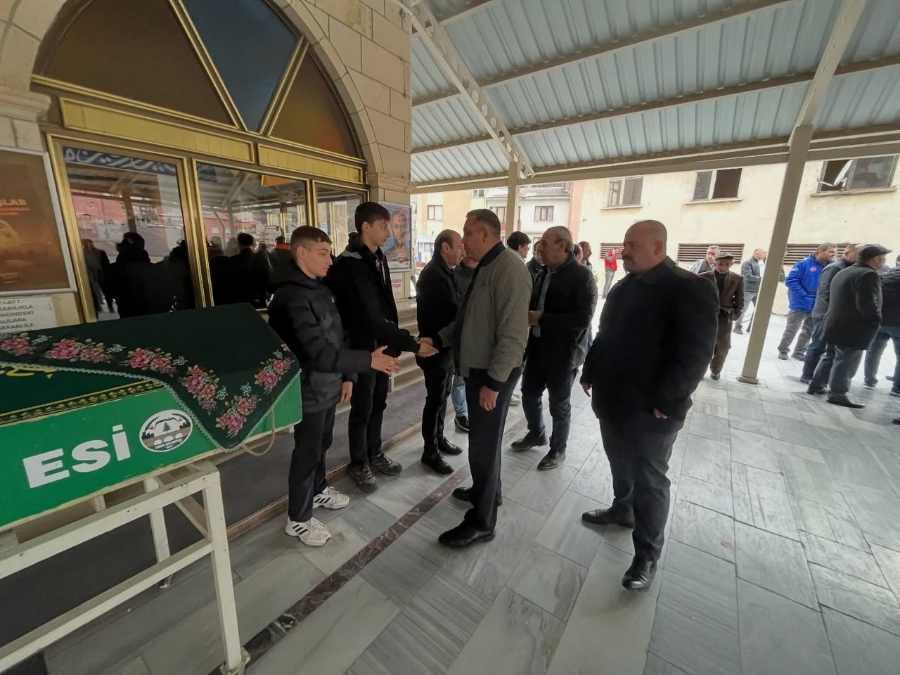 BAŞKANIMIZ, CENAZE TÖRENLERİNE KATILDI