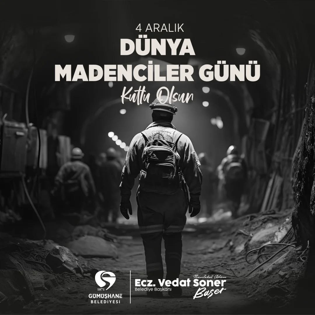 BAŞKANIMIZ, 4 ARALIK DÜNYA MADENCİLER GÜNÜ’NÜ KUTLADI