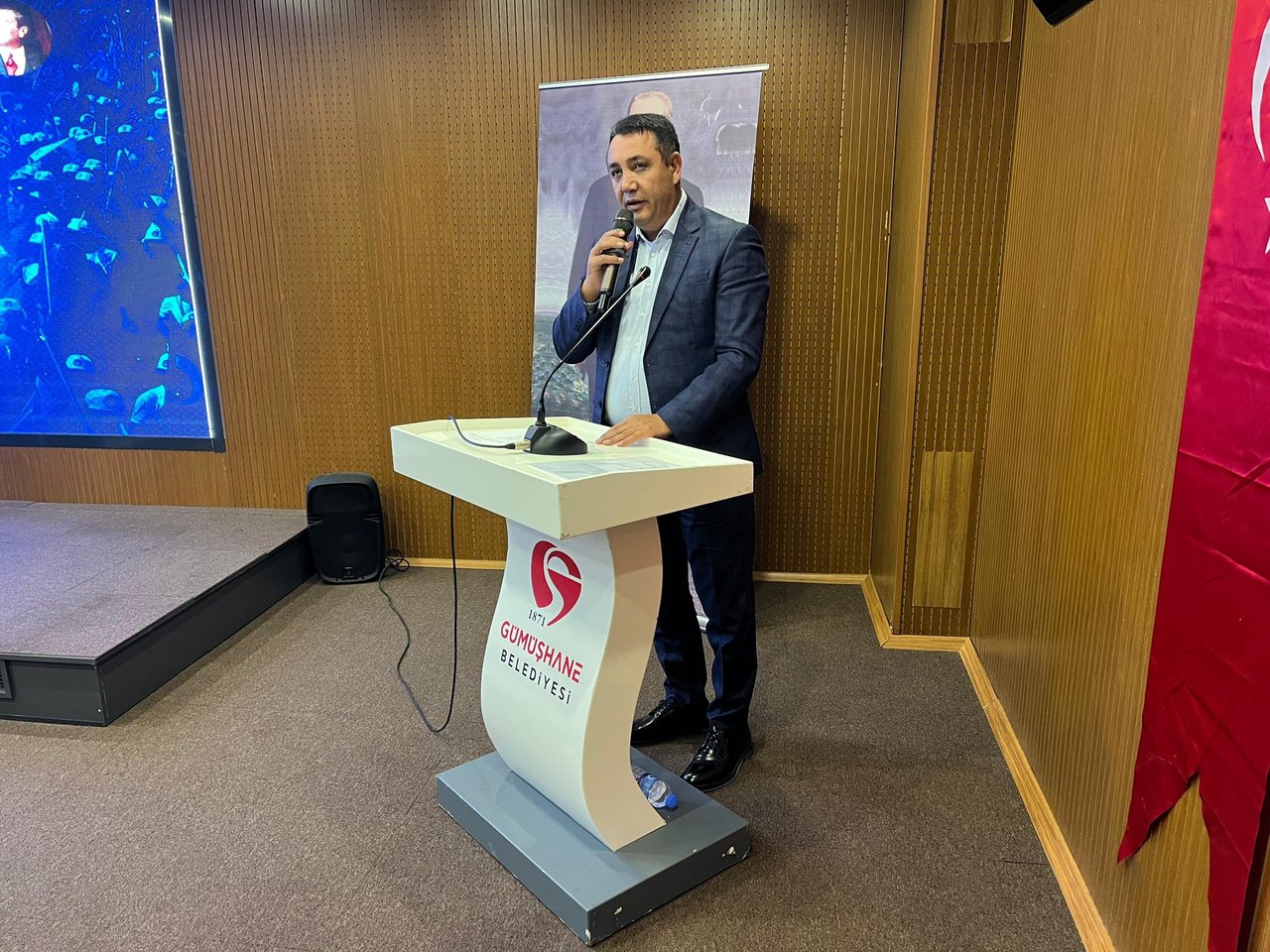 BAŞKANIMIZ, TÜRK EĞİTİM-SEN GÜMÜŞHANE ŞUBESİ 8. OLAĞAN GENEL KURULU’NA KATILDI