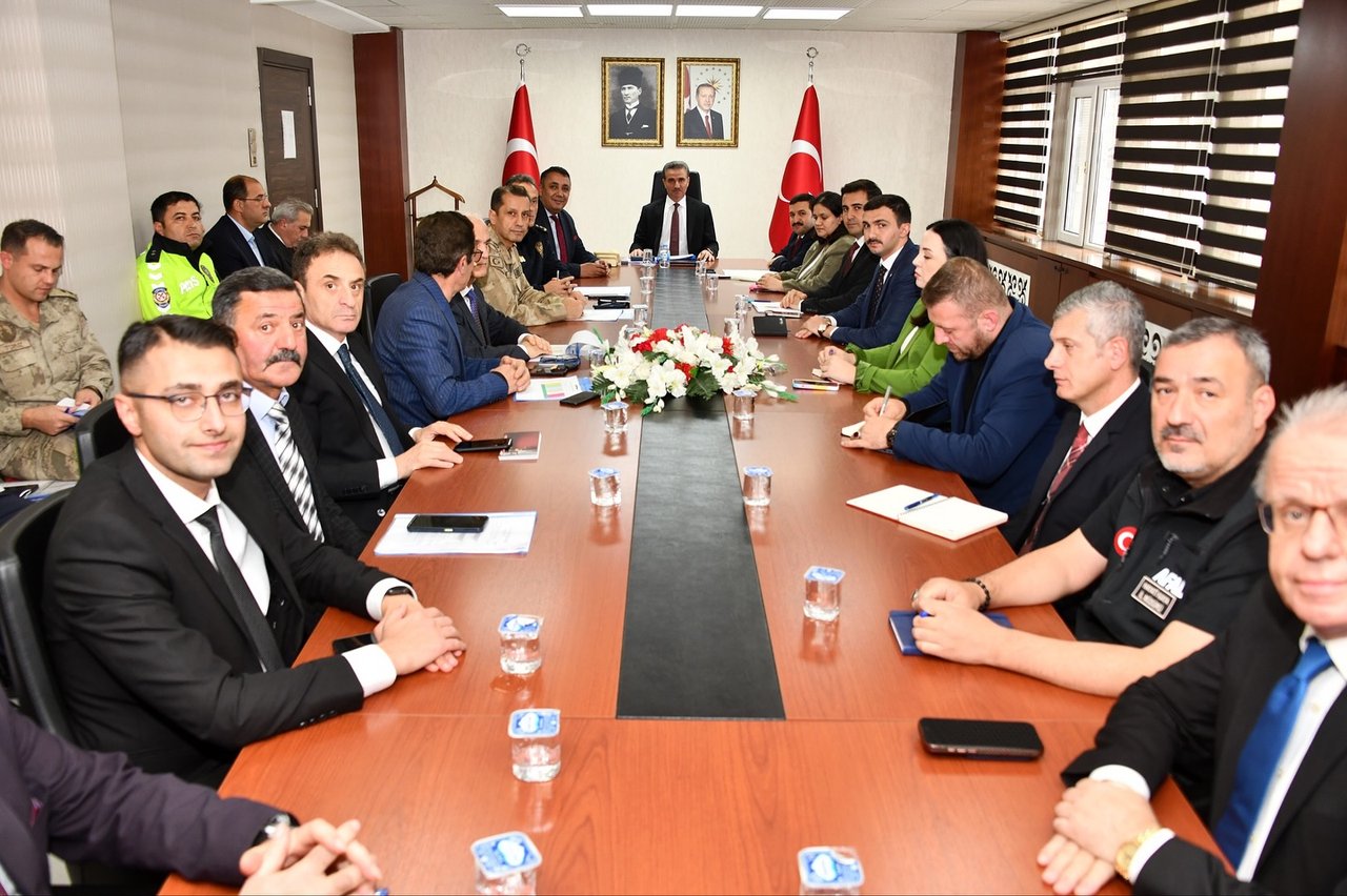 BAŞKANIMIZ, KIŞ MEVSİMİ TRAFİK TEDBİRLERİ KOORDİNASYON TOPLANTISINA KATILIM SAĞLADI