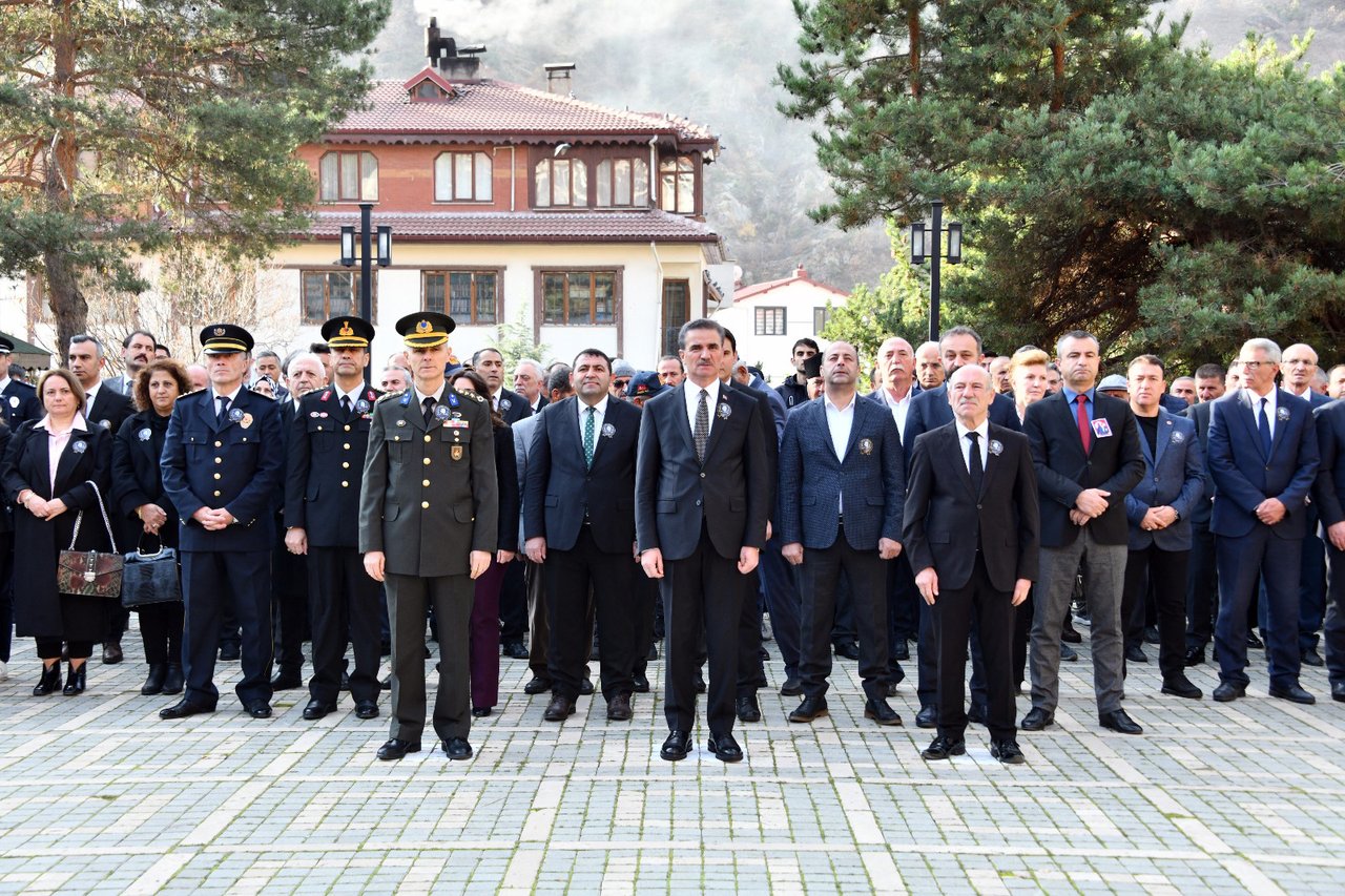 BELEDİYE BAŞKAN YARDIMCIMIZ ORHAN MAZMAN, 10 KASIM ATATÜRK’Ü ANMA PROGRAMLARINA KATILDI