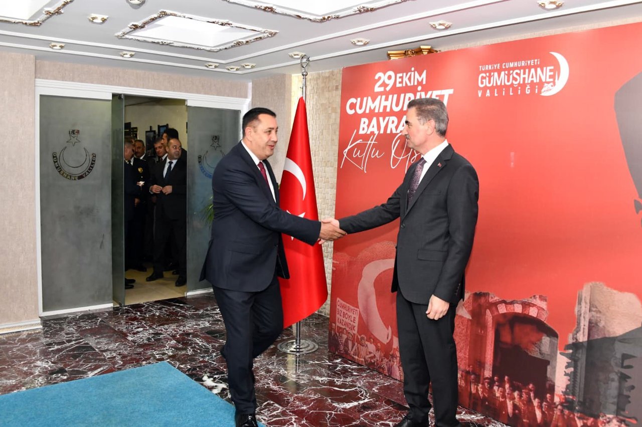 BAŞKANIMIZ, CUMHURİYET BAYRAMI RESEPSİYONU’NA KATILDI