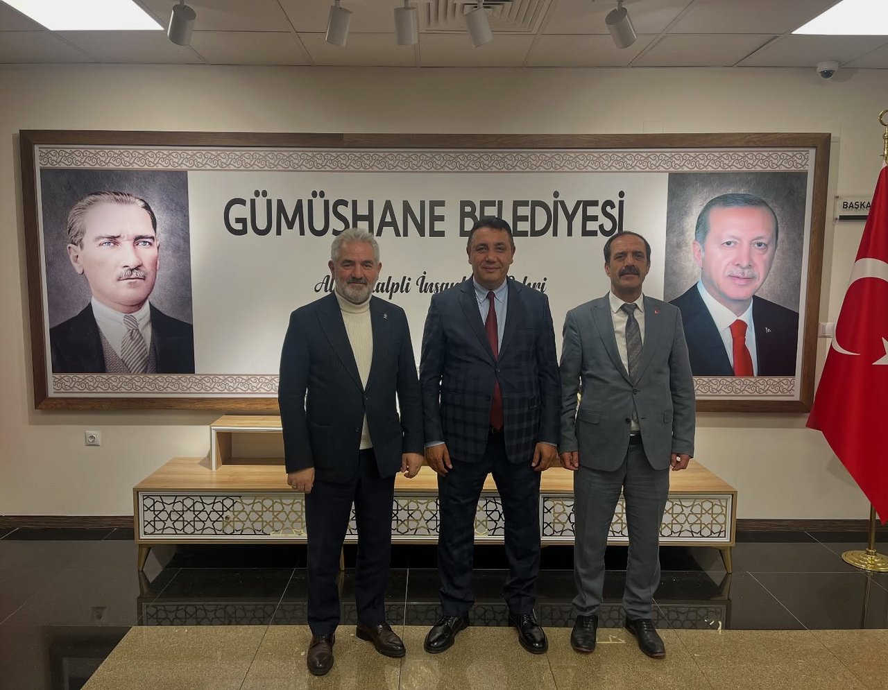 BAŞKANIMIZ, NAZİK ZİYARETLERİNDEN DOLAYI TEŞEKKÜR ETTİ