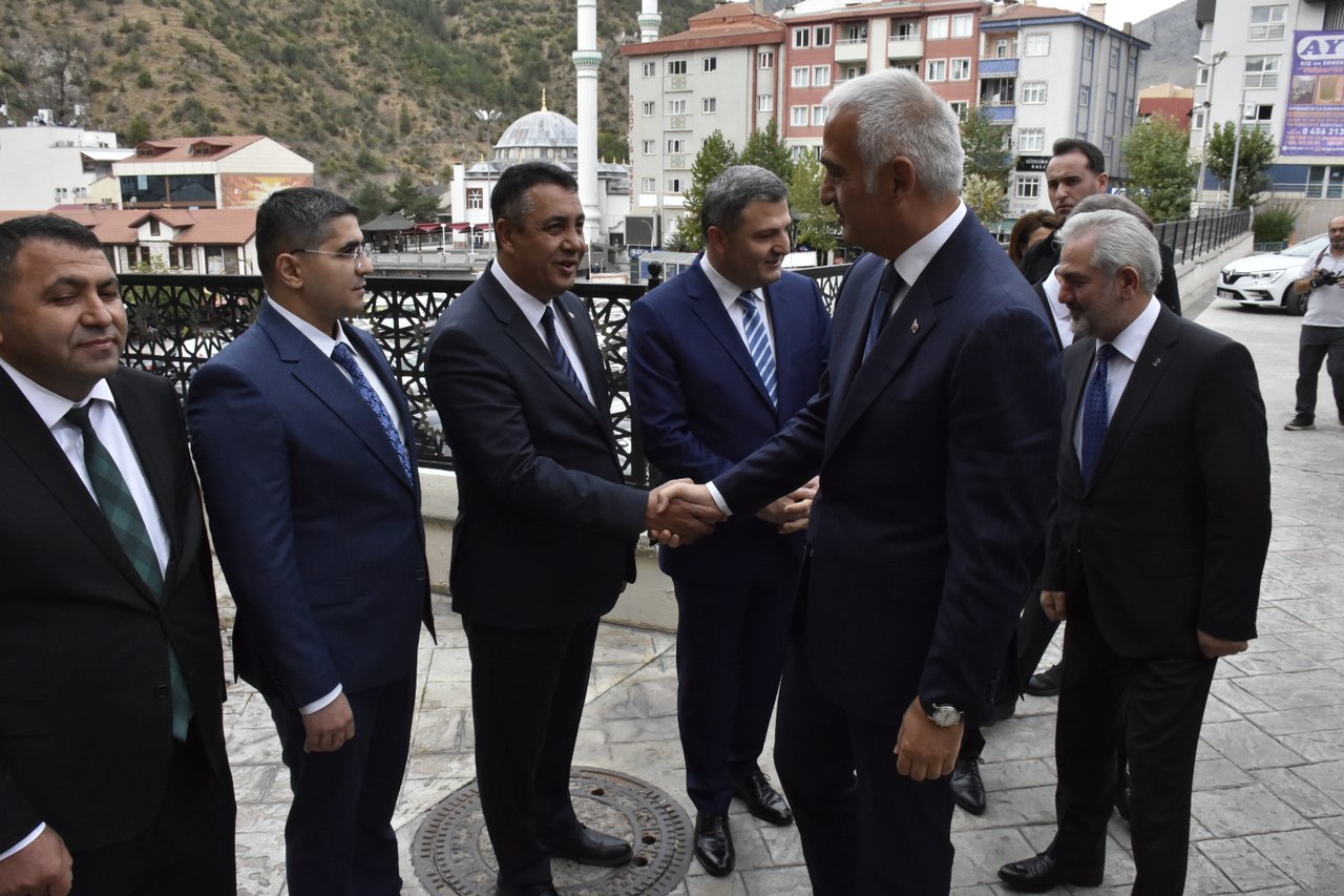 KÜLTÜR VE TURİZM BAKANIMIZ SAYIN MEHMET NURİ ERSOY’DAN, İLİMİZE ZİYARET ETTİ