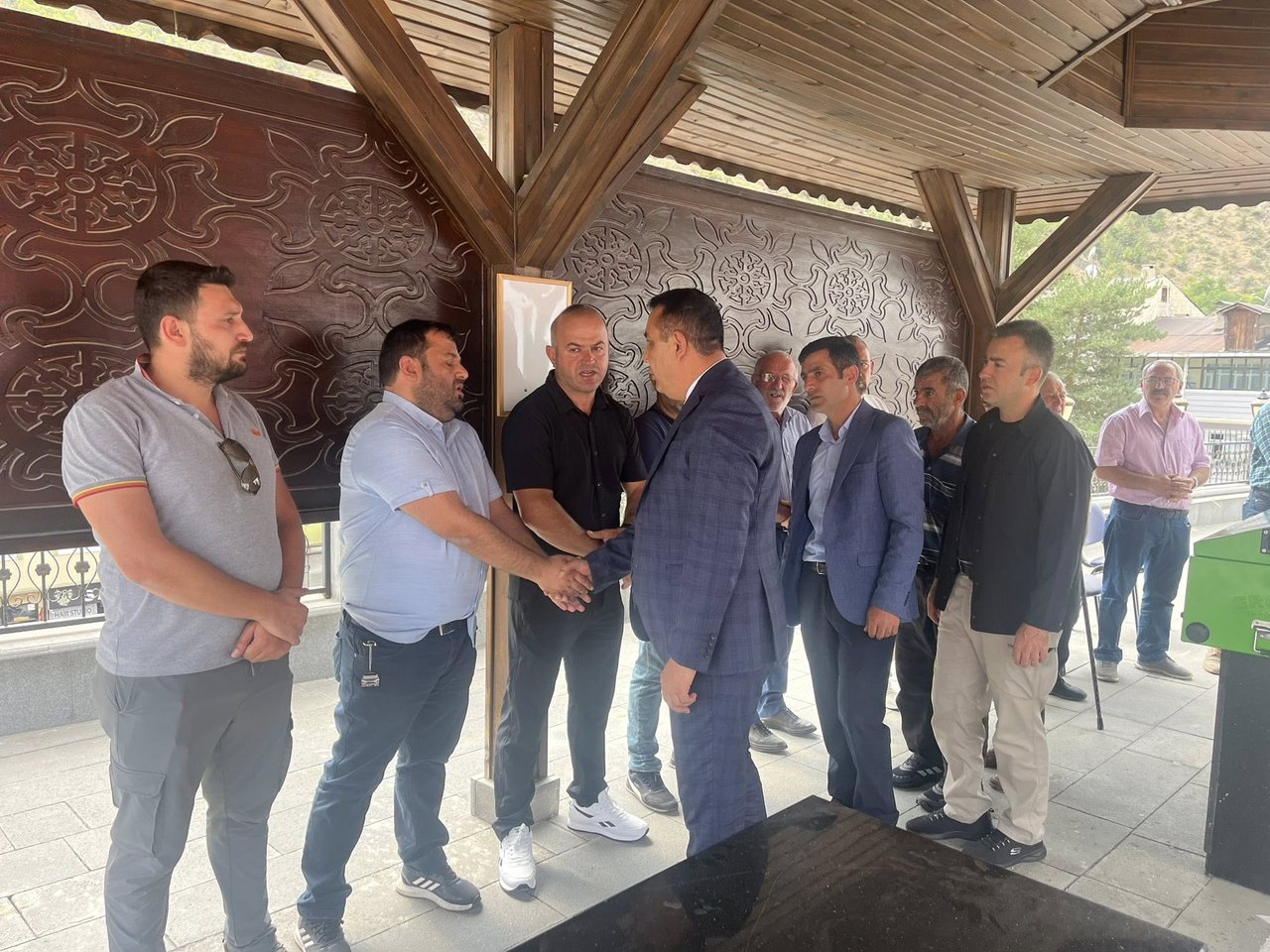 BAŞKANIMIZ, İLİMİZ ÇAMLIKÖY SAKİNLERİNDEN CEMİLE ARSLAN’I EBEDİYETE UĞURLADI