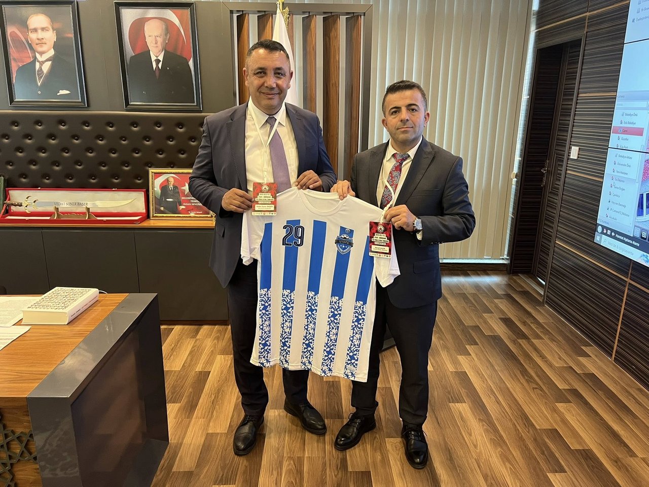 BAŞKANIMIZA, ZİYARET