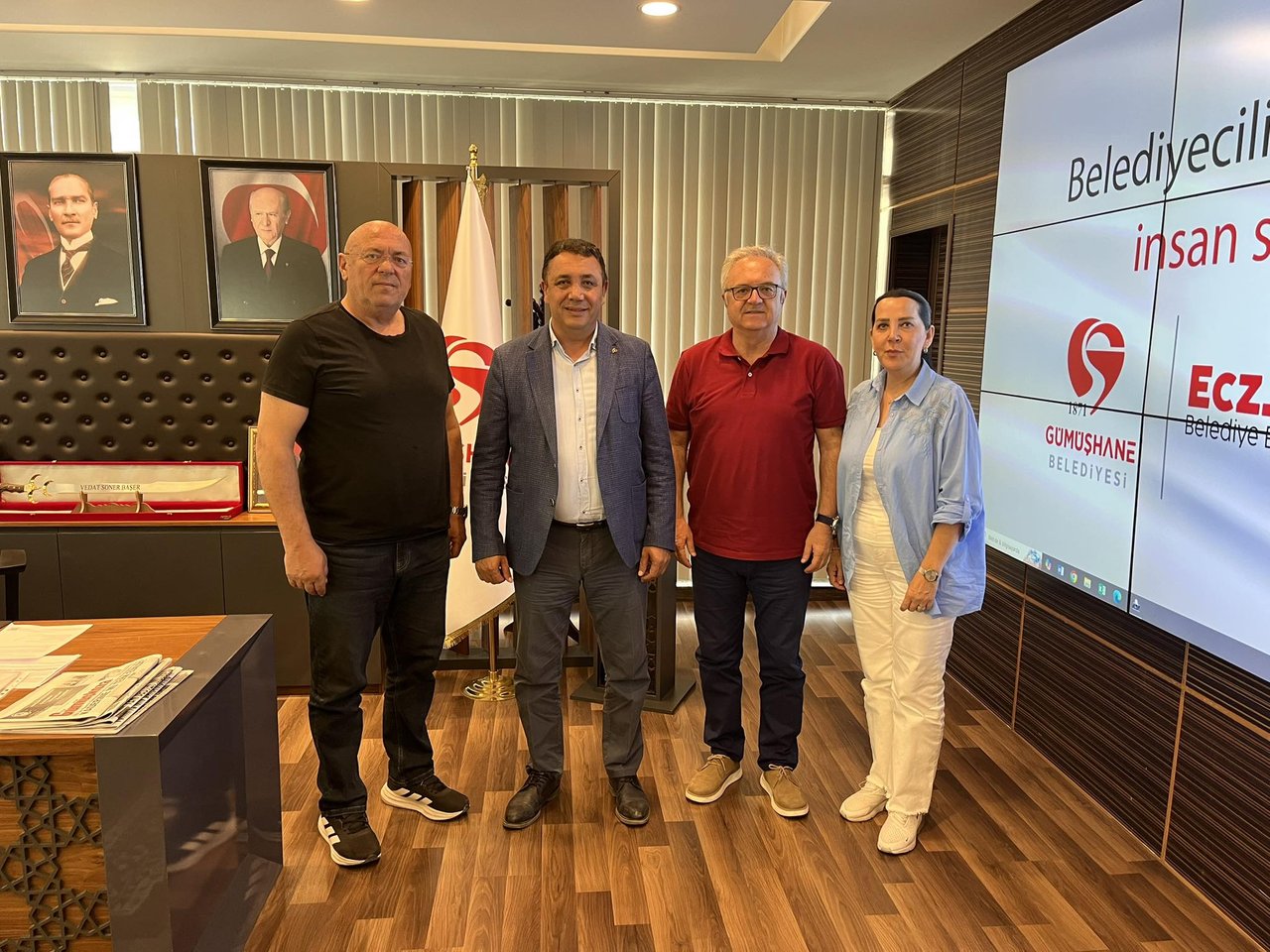 BAŞKANIMIZA, EMEKLİ KURMAY DR. ALBAY SAYIN ÇAĞLAR ÖZER’DEN ZİYARET