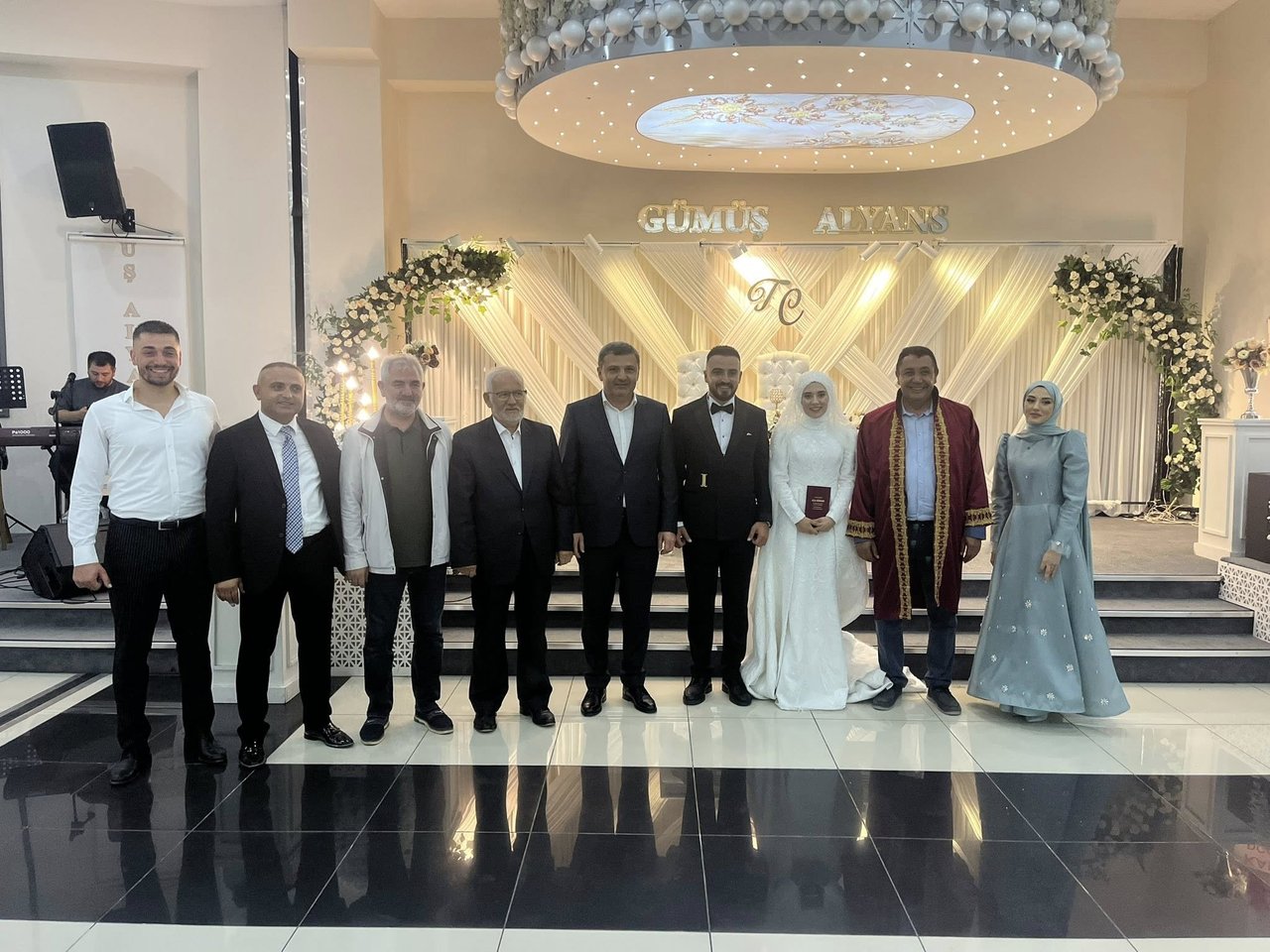 BAŞKANIMIZ, DÜĞÜN TÖRENLERİNE KATILDI, NİKAH KIYDI