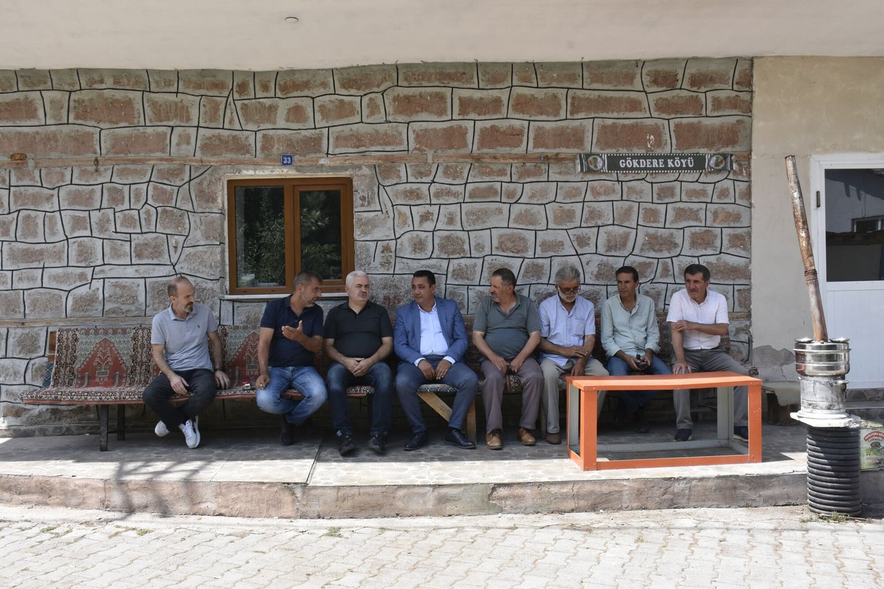 BAŞKANIMIZ, İLİMİZ GÖKDERE KÖYÜ SAKİNLERİNDEN YETER TUNCAY’I EBEDİYETE UĞURLADI