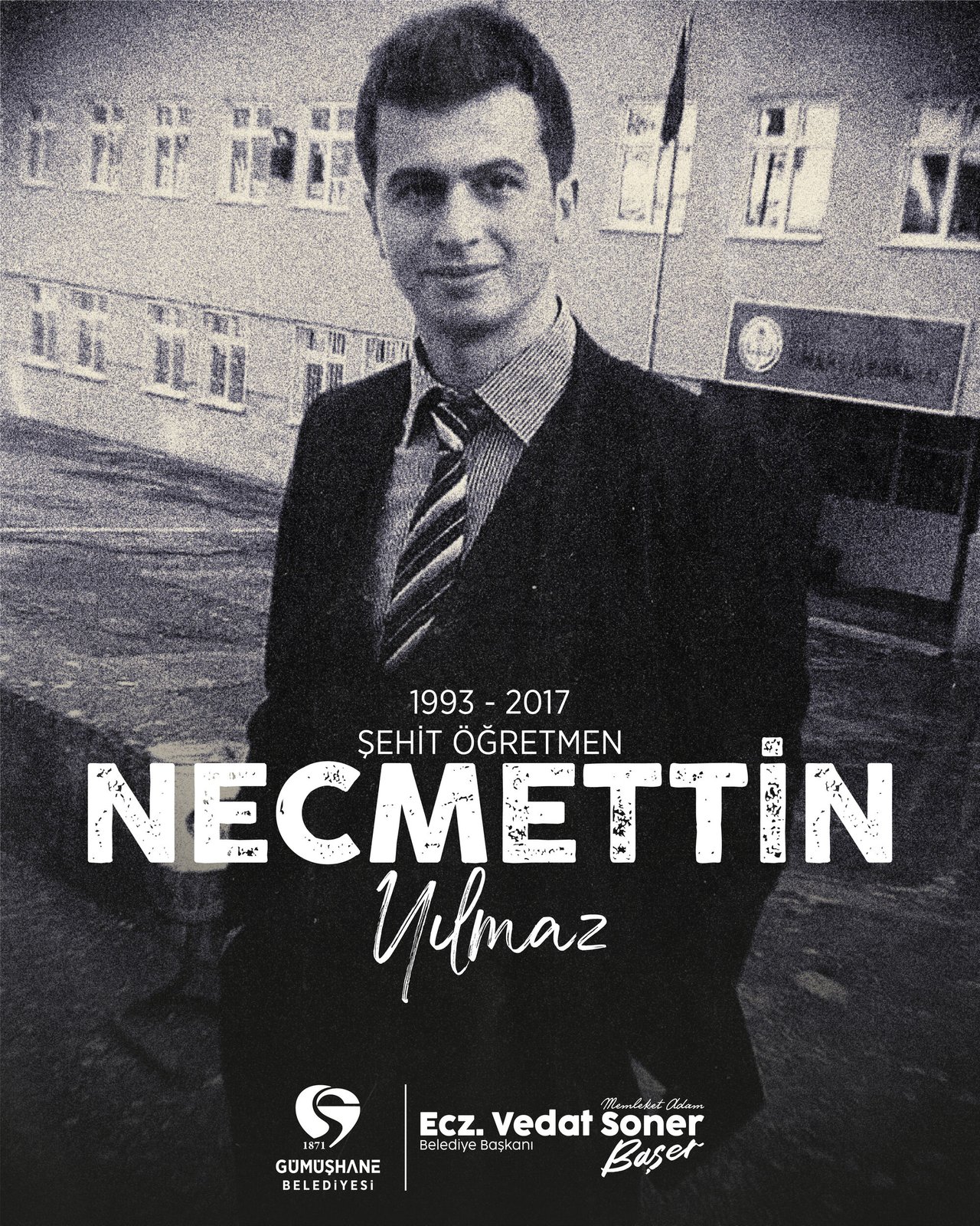 BAŞKANIMIZ, ŞEHİT ÖĞRETMEN NECMETTİN YILMAZ’I VEFATININ YILDÖNÜMÜNDE RAHMETLE ANDI