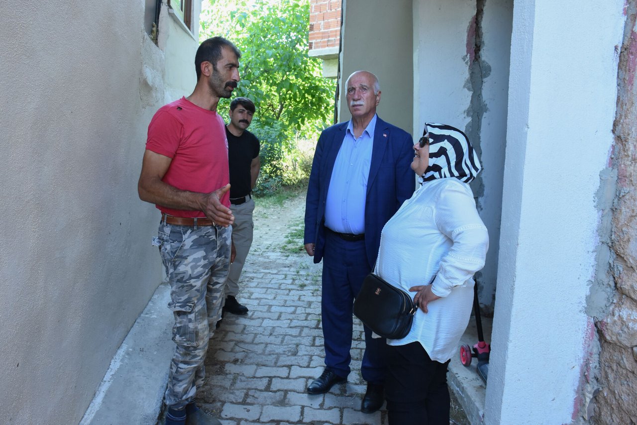 BELEDİYE BAŞKAN VEKİLİMİZ HATİCE IŞIK GÜRÇINAR, TAZİYE ZİYARETİ VE İNCELEMELERDE BULUNDU