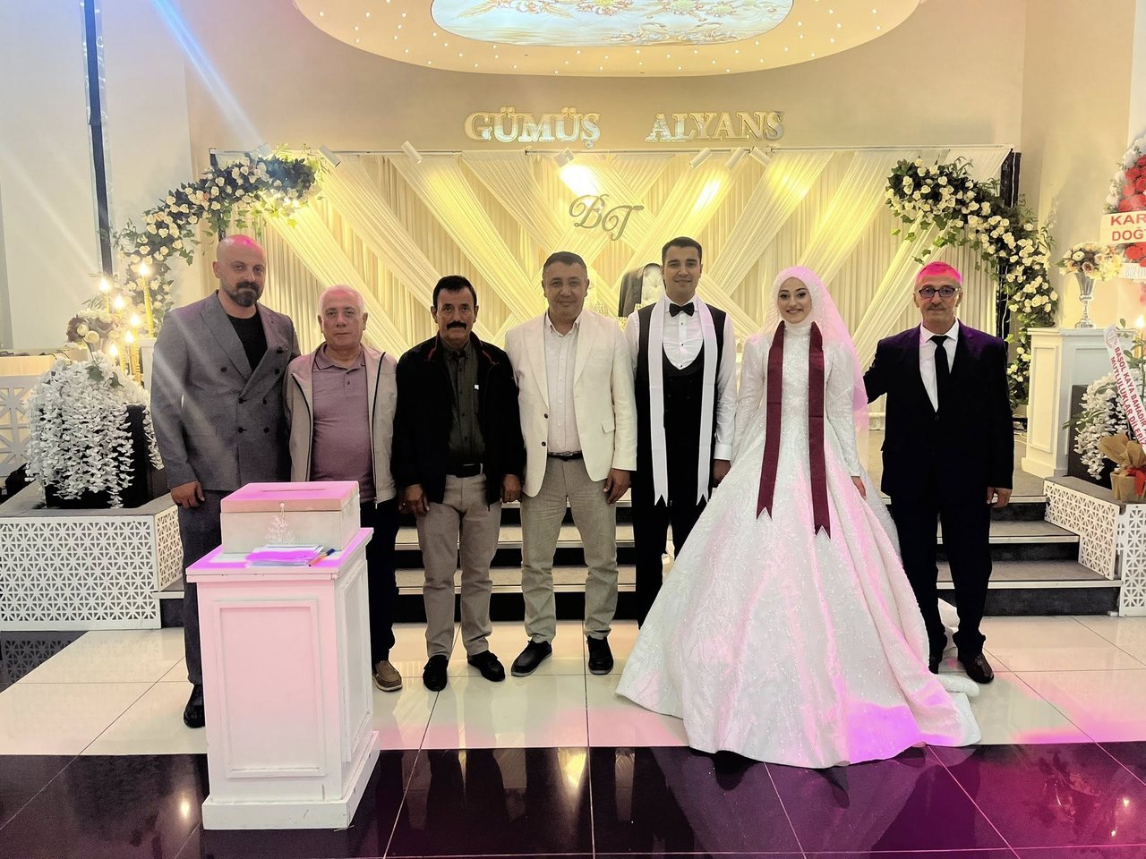BAŞKANIMIZ, DÜĞÜN TÖRENLERİNE KATILDI, NİKAH KIYDI