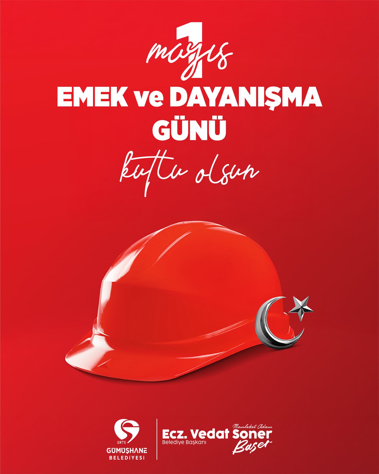 BAŞKANIMIZ, TÜM İŞÇİ KARDEŞLERİMİZİN 1 MAYIS EMEK VE DAYANIŞMA GÜNÜ'NÜ KUTLADI