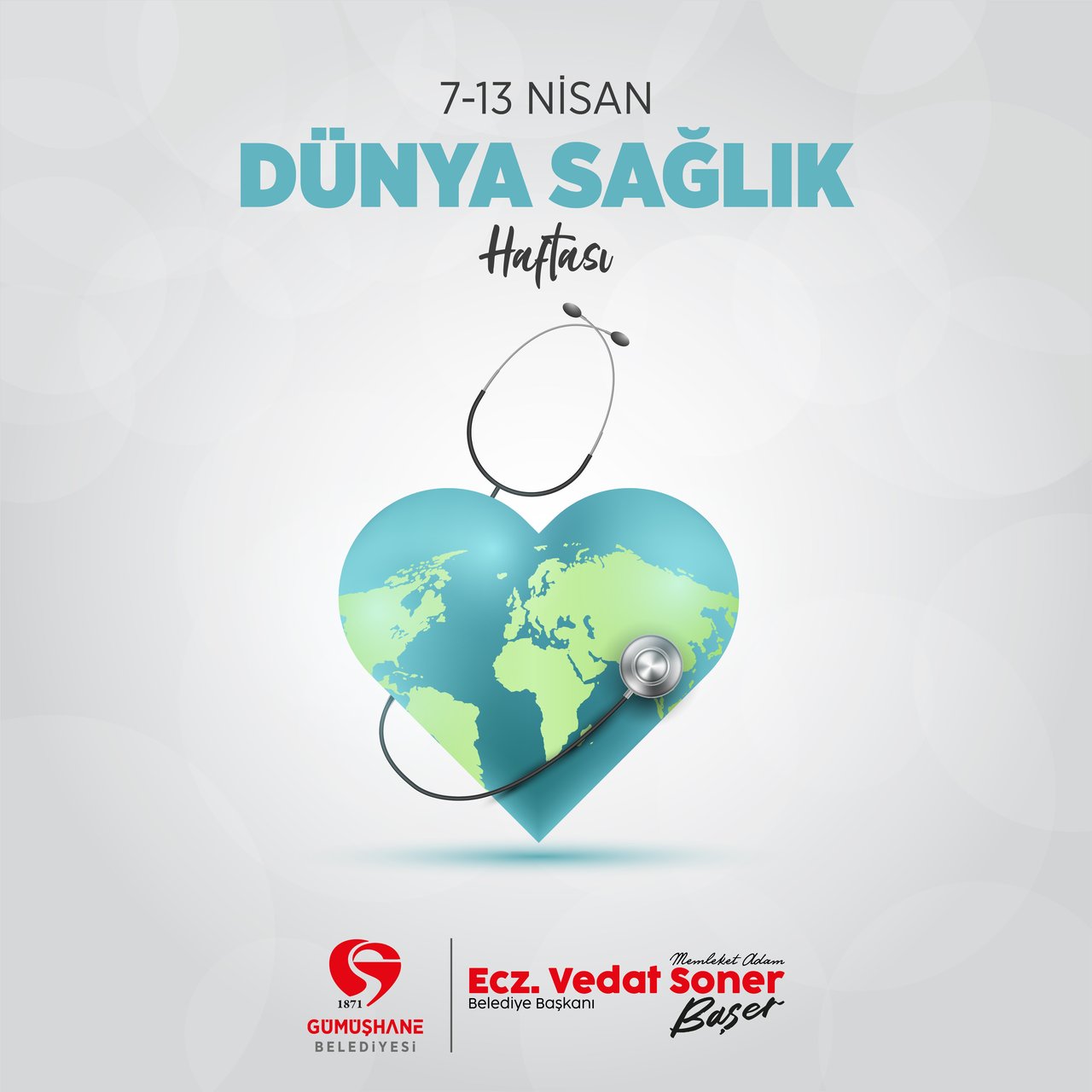 BAŞKANIMIZ, 7 NİSAN DÜNYA SAĞLIK GÜNÜ VE 7-13 NİSAN DÜNYA SAĞLIK HAFTASINI KUTLADI