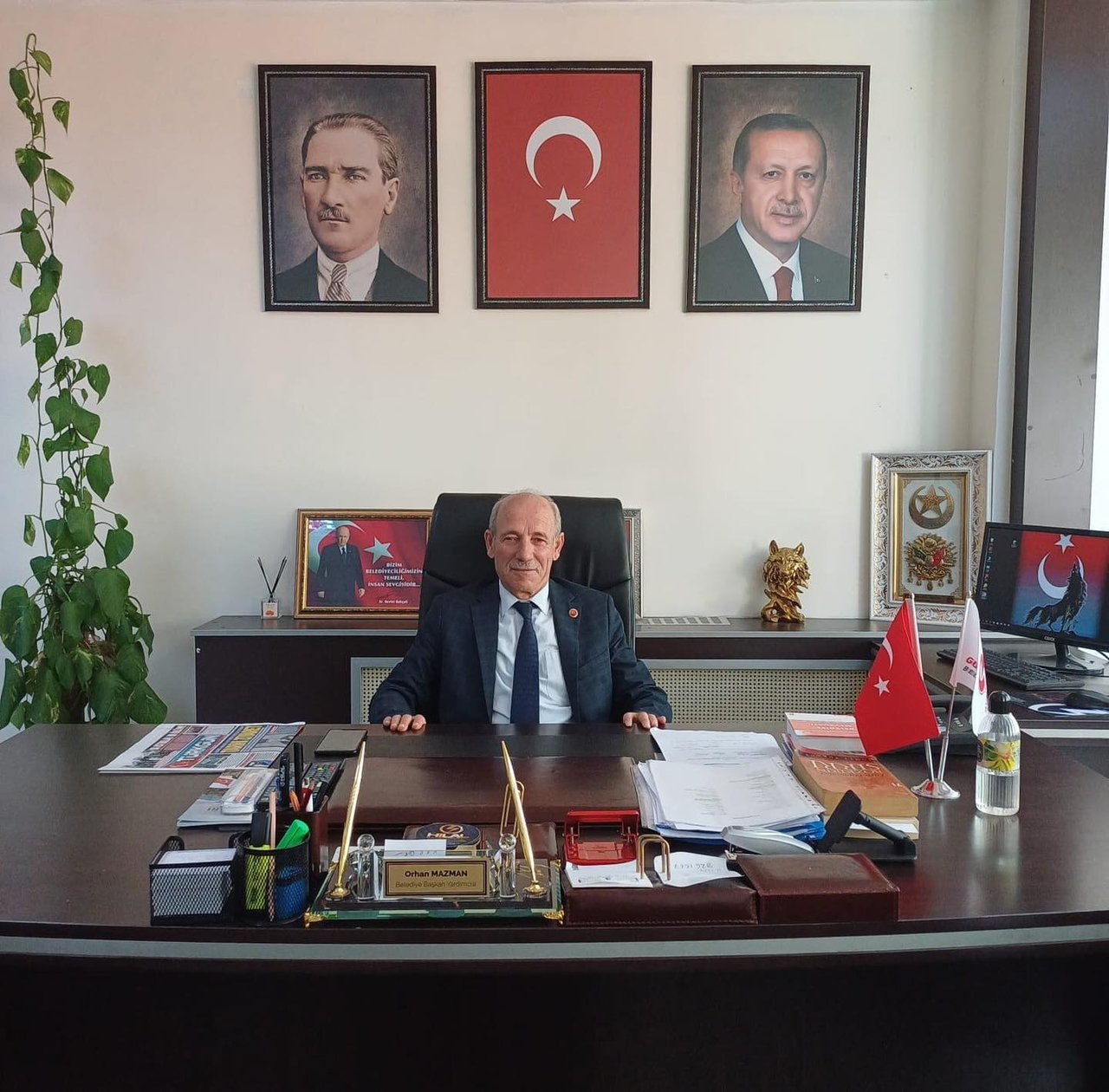 BAŞKANIMIZ, BAŞKAN YARDIMCIMIZ ORHAN MAZMAN’IN AİLESİNE VE YAKINLARINA SABIR VE BAŞSAĞLIĞI DİLEDİ