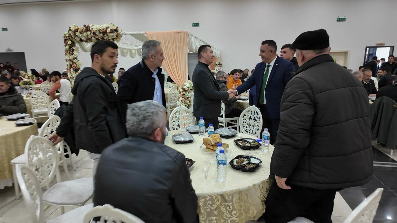 BAŞKANIMIZ, MHP İL VE MERKEZ İLÇE TEŞKİLATIMIZIN DÜZENLEMİŞ OLDUĞU İFTAR YEMEĞİ PROGRAMINA KATILDI