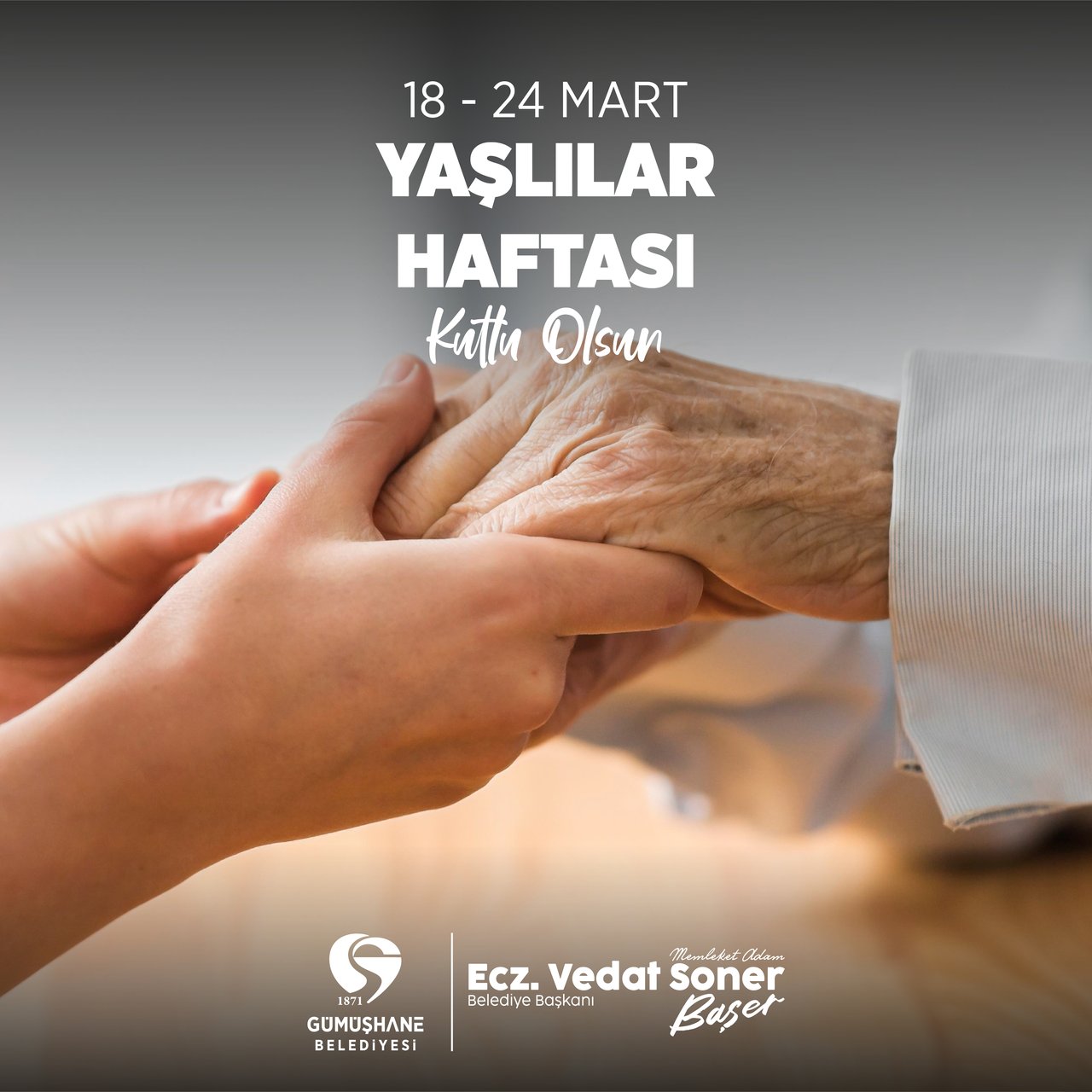 BAŞKANIMIZDAN, YAŞLILAR HAFTASI MESAJI