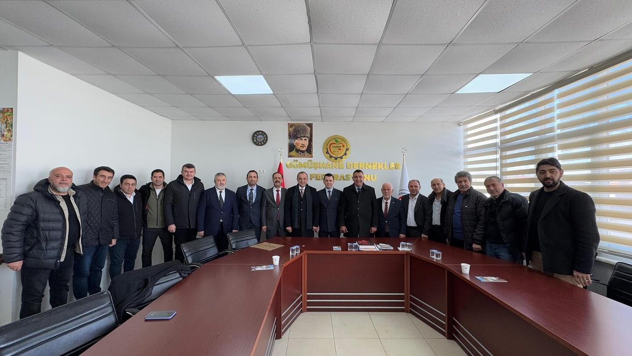 BAŞKANIMIZ, KOCAELİ GÜMÜŞHANE DERNEKLER FEDERASYONU’NU ZİYARET ETTİ