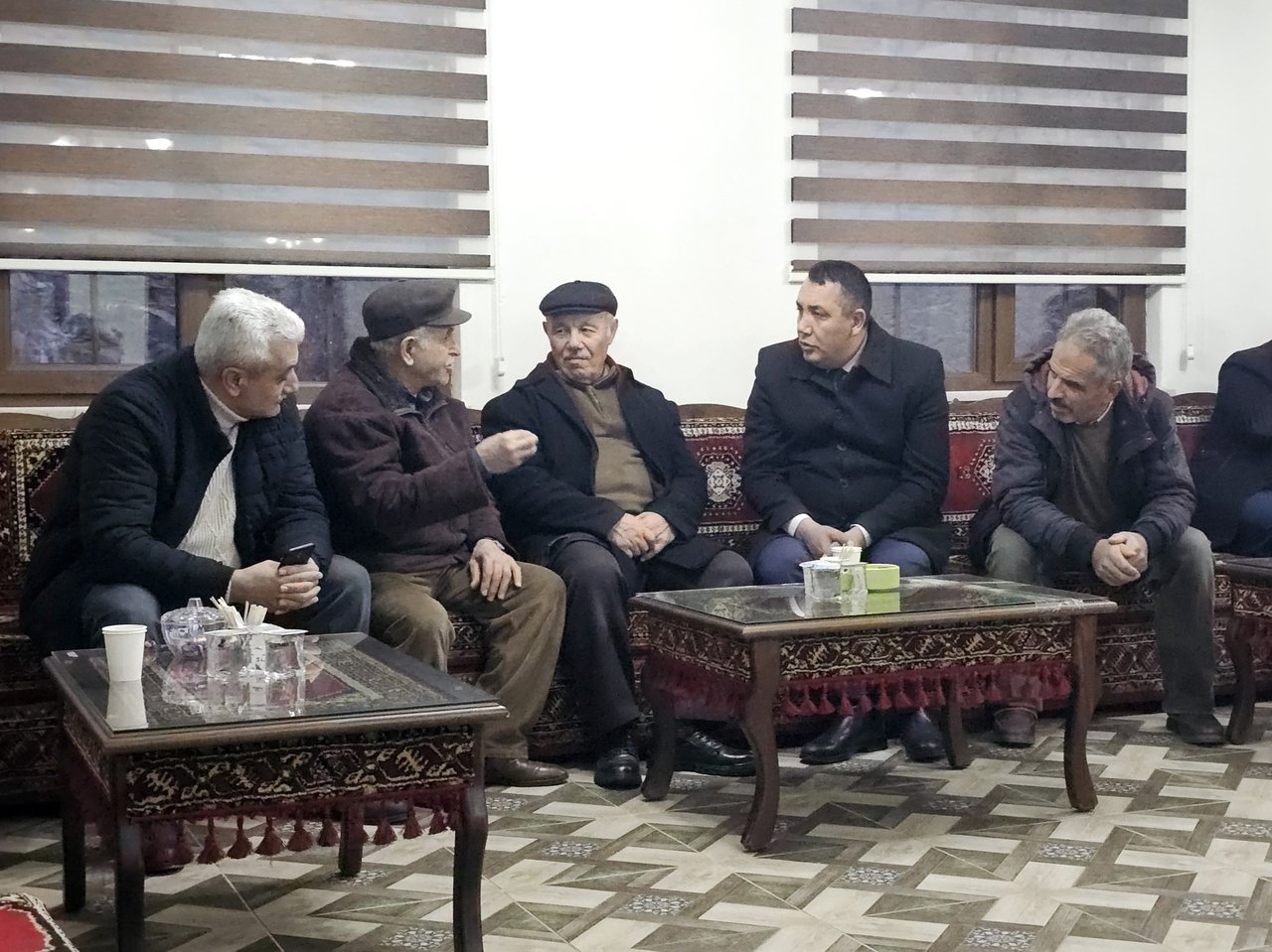 BAŞKANIMIZ, MÜKTEBER BAYRAK’IN AİLESİ VE YAKINLARINA TAZİYE ZİYARETİNDE BULUNDU